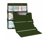 WhiteCoat Clipboard® Trifold - Army Green Occupational Therapy Edition